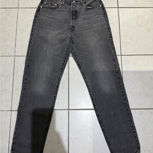 Levi's Women’s 501 ‘81 Black Denim Jeans 29 x 31